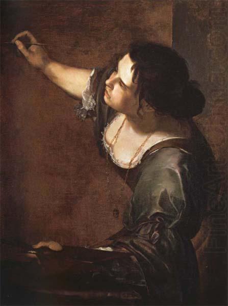 Self-Portrait as an Allegory of Painting, Artemisia gentileschi